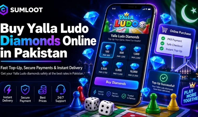 Buy Yalla Ludo Diamonds Online in Pakistan