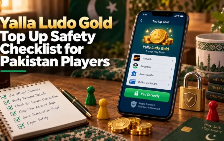 Yalla Ludo Gold Top Up Safety Checklist for Pakistan Players